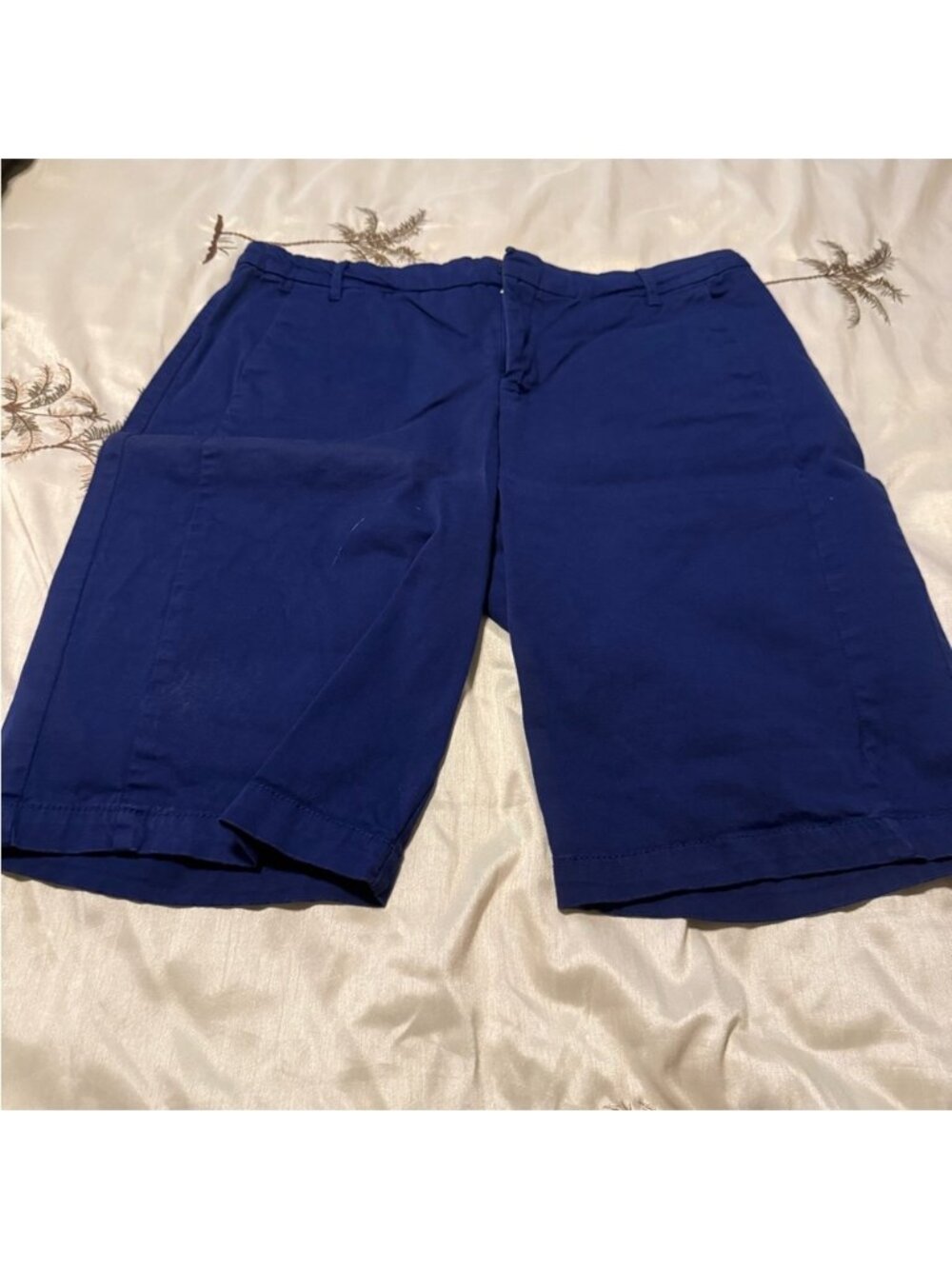 Women's Navy Blue Bermudas